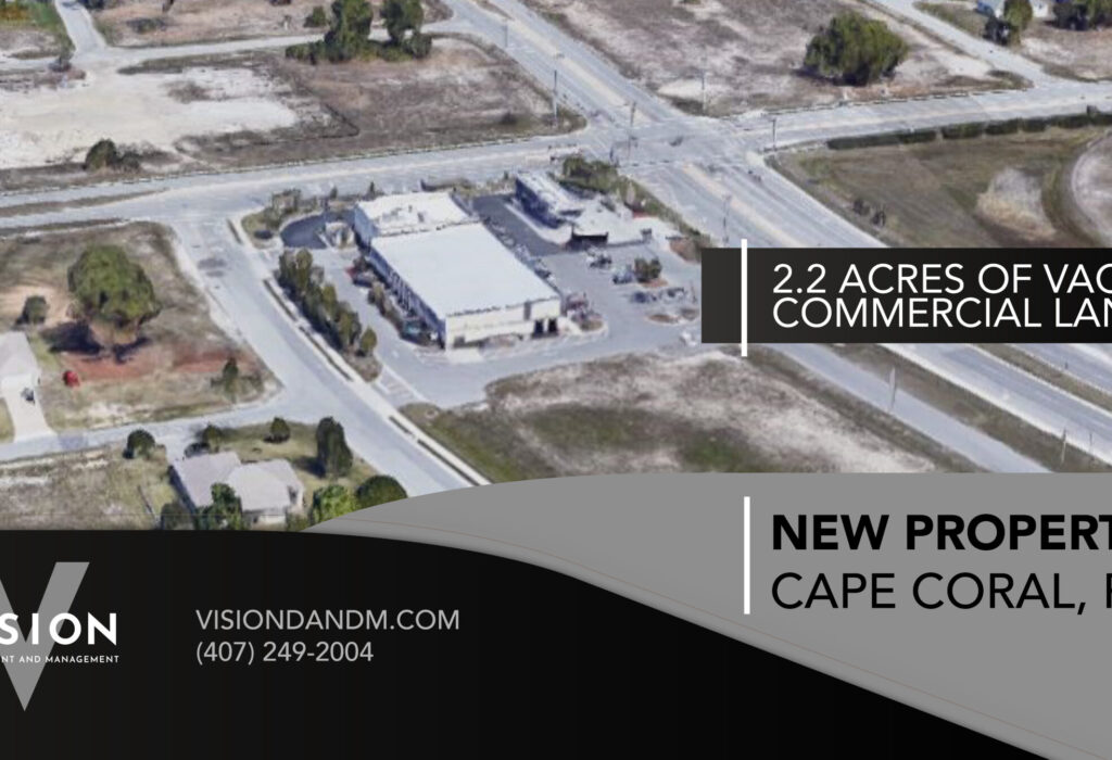 New Purchase – Vacant Commercial Land in Cape Coral, FL