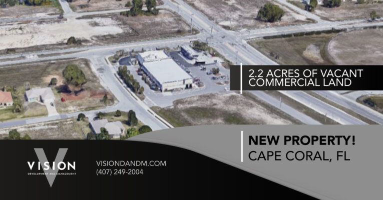 New Purchase – Vacant Commercial Land in Cape Coral, FL