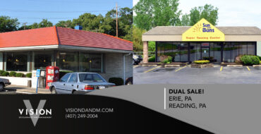 Erie and Reading, PA Dual Sale