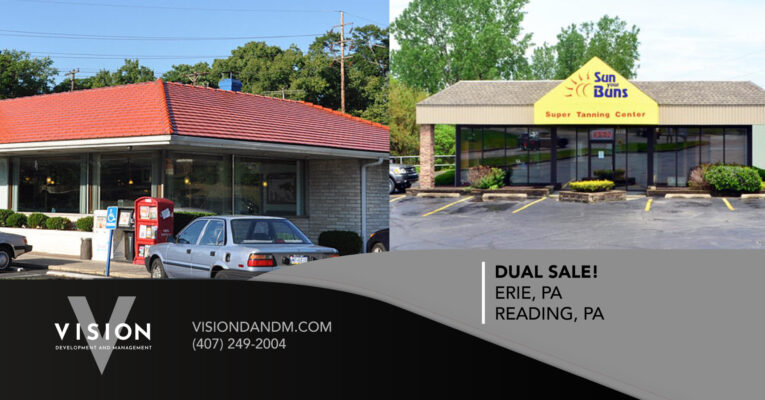 Erie and Reading, PA Dual Sale