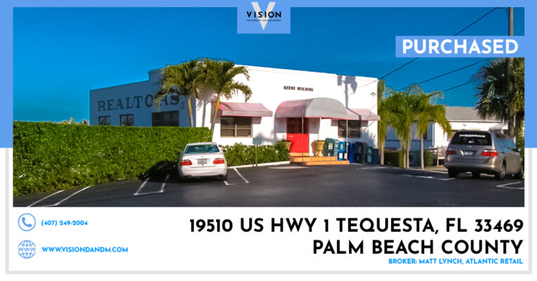 PURCHASED- 19510 US Highway 1 Tequesta, FL