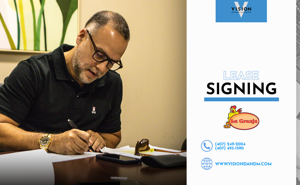 Lease Signing- La Granja Restaurant ✍️