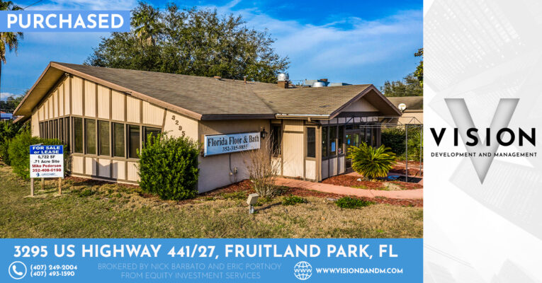 🤝PURCHASED- 3295 US Highway 441/27, Fruitland Park, FL 🤝
