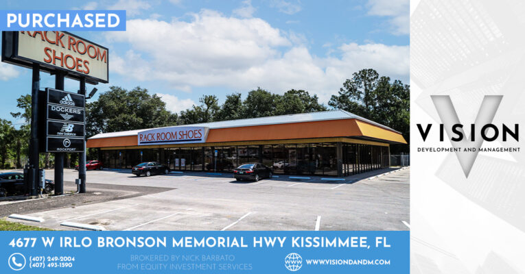 🤝PURCHASED – 4677 W Irlo Bronson Memorial HWY Kissimmee, FL🤝