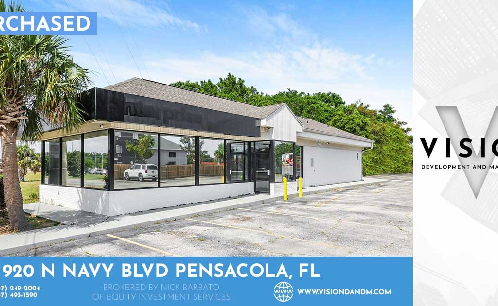 🤝PURCHASED – 920 N Navy Blvd Pensacola, FL 32507 🤝